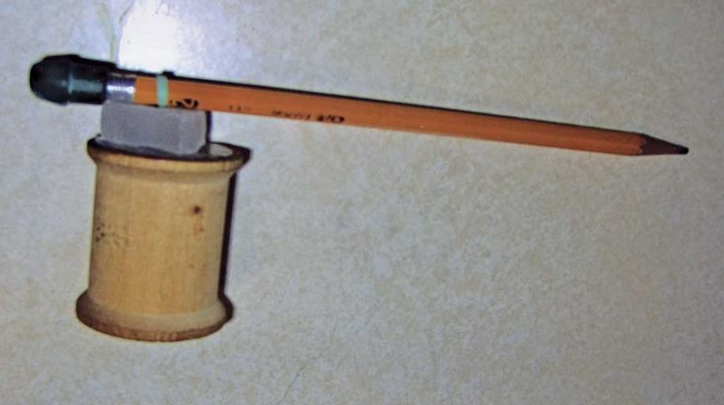 Homemade farm toy tractor